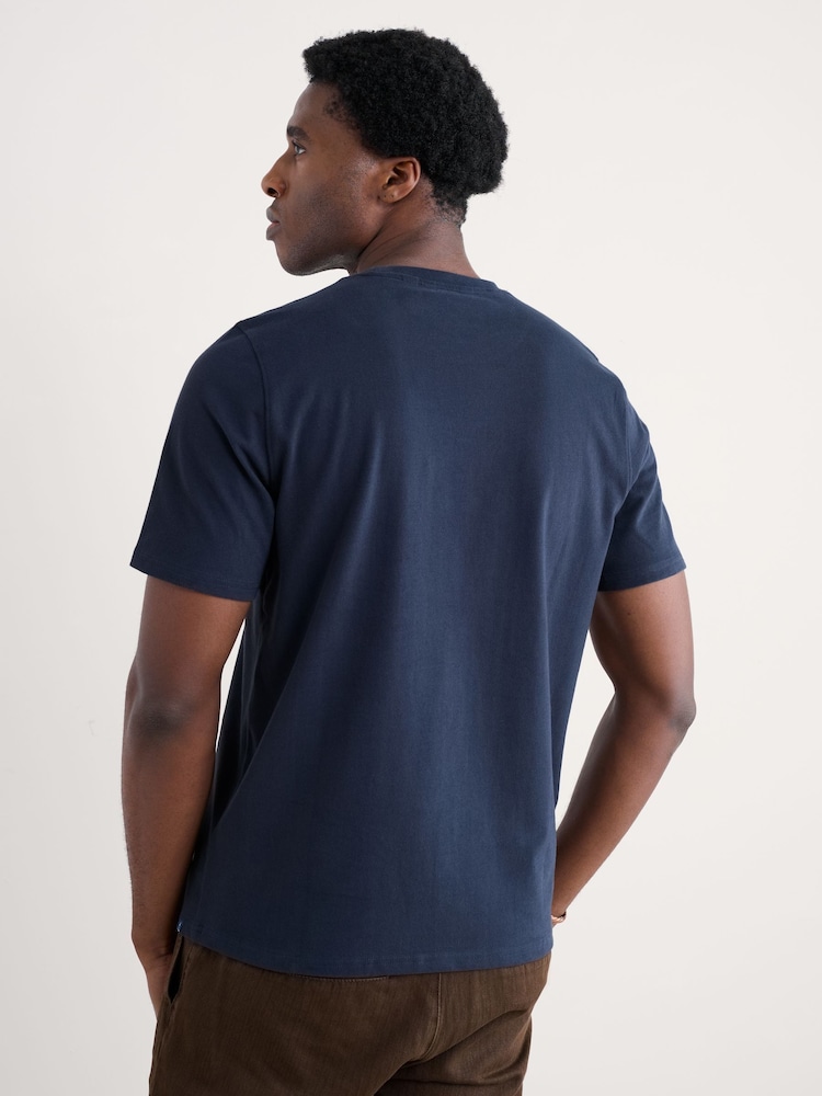 Seasalt Cornwall Mens Merthen 100% Cotton T-Shirt - Bild 2 von 5