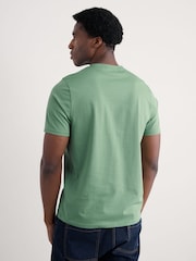 Seasalt Cornwall Green Mens Midwatch 100% Cotton T-Shirt - Image 2 of 5