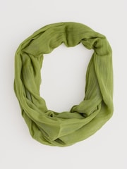 Seasalt Cornwall Green Pretty Useful Circle Scarf - Image 6 of 9