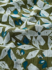 Seasalt Cornwall Green Summer Circle Scarf - Image 4 of 5