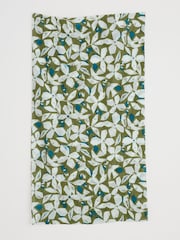 Seasalt Cornwall Green Summer Circle Scarf - Image 5 of 5