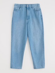 Seasalt Cornwall Blue Tall Petite Penwith Straight Leg Jeans - Image 4 of 5
