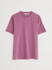 Seasalt Cornwall Pink Mens Merthen 100%  Cotton T-Shirt - Image 4 of 5