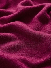 Seasalt Cornwall Purple Mens Fitcher Knitted Jumper - Image 8 of 8