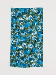 Seasalt Cornwall Blue Summer Circle Scarf - Image 2 of 4