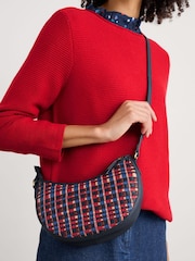 Seasalt Cornwall Black Headingley Cross-Body Bag - Image 6 of 6