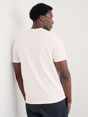 Белый - Seasalt Cornwall Mens Loggerhead 100% Cotton T-Shirt - Image 2 of 5