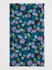 Seasalt Cornwall Blue New Everyday Circle 100% Cotton Scarf - Image 2 of 5