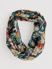 Seasalt Cornwall White Pretty Circle Scarf - Image 2 of 5