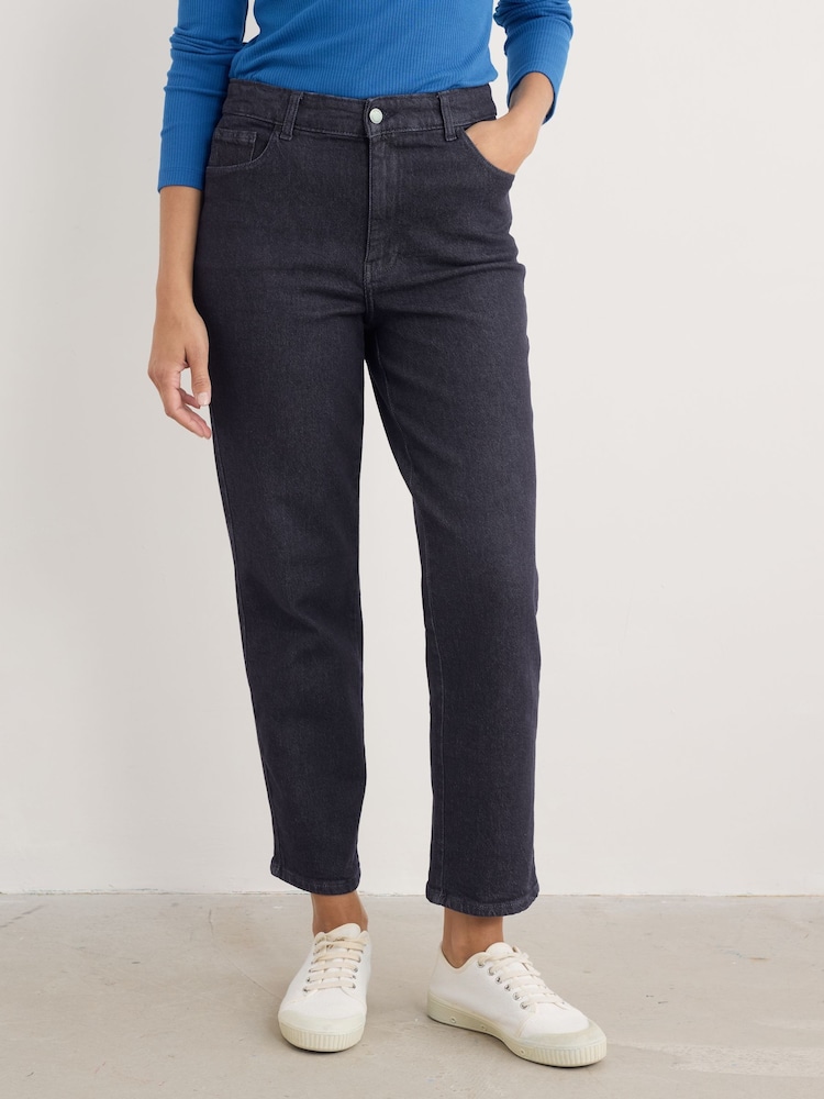 Seasalt Cornwall Blue Tall Penwith Straight Leg Jeans - Image 1 of 5