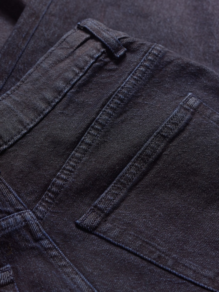 Seasalt Cornwall Blue Tall Penwith Straight Leg Jeans - Image 5 of 5