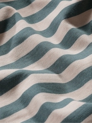 Seasalt Cornwall Green Mens Sailor 100% Cotton With Crew Neck T-Shirt - Image 5 of 5