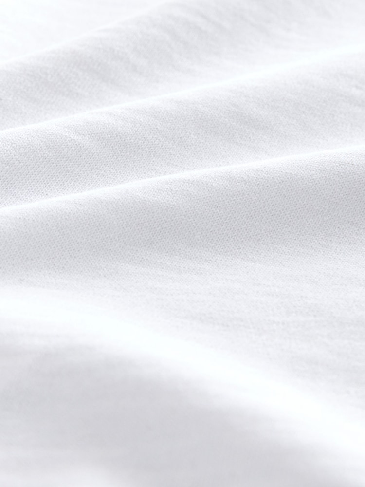 White Relaxed Fit Long Sleeve Cosy T-Shirt (3-16yrs) - Image 4 of 4 White Relaxed Fit Long Sleeve Cosy T-Shirt (3-16yrs) - Image 4 of 4