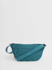 Seasalt Cornwall Blue Kevern Cross-Body Sling 100% Cotton Bag - Image 1 of 4