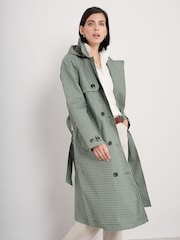 Seasalt Cornwall Blue Tall Coverack Waterproof Coat - Image 1 of 5