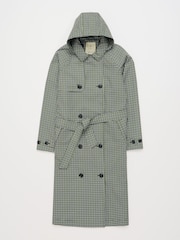 Seasalt Cornwall Blue Tall Coverack Waterproof Coat - Image 4 of 5