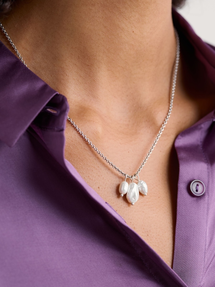 Seasalt Cornwall Corsage Pearl Pendant - Image 3 of 4