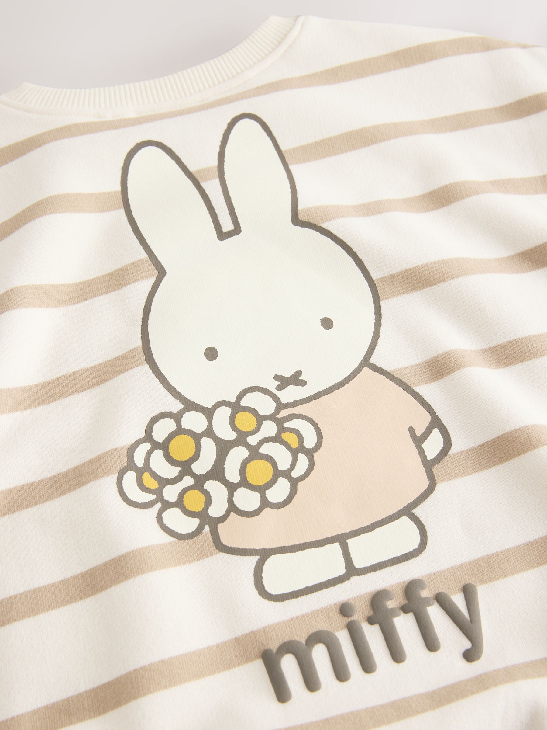 Buy Cream Stripe Miffy Sweatshirt & Leggings Set (3mths-7yrs) from