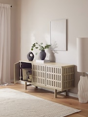 Light Hoxton Textured Front Large Sideboard - Image 1 of 8