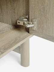 Light Oak Effect Hoxton Textured Front Storage Shelf - Image 11 of 11