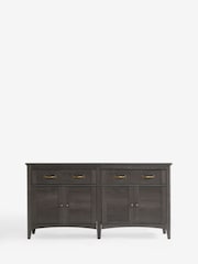 Dark Oakham Oak Effect Large Sideboard - Image 6 of 10