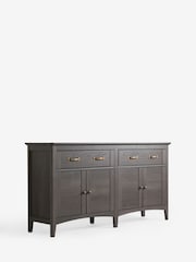 Dark Oakham Oak Effect Large Sideboard - Image 8 of 10