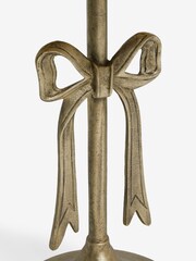 Gold Metal Bow Side Table - Image 6 of 6