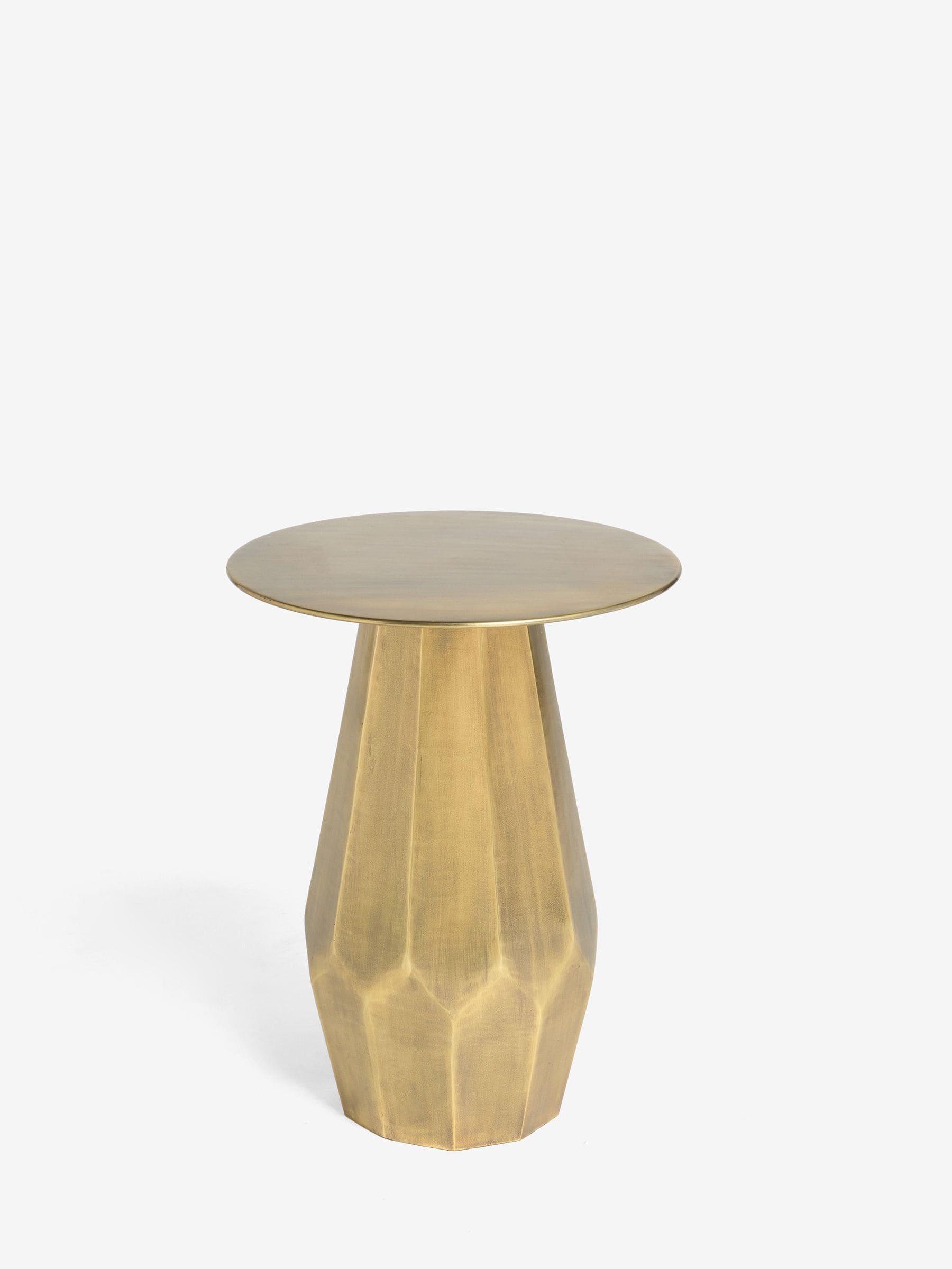 Buy Gold Brass Metal Octagon Side Table from the Next UK online shop