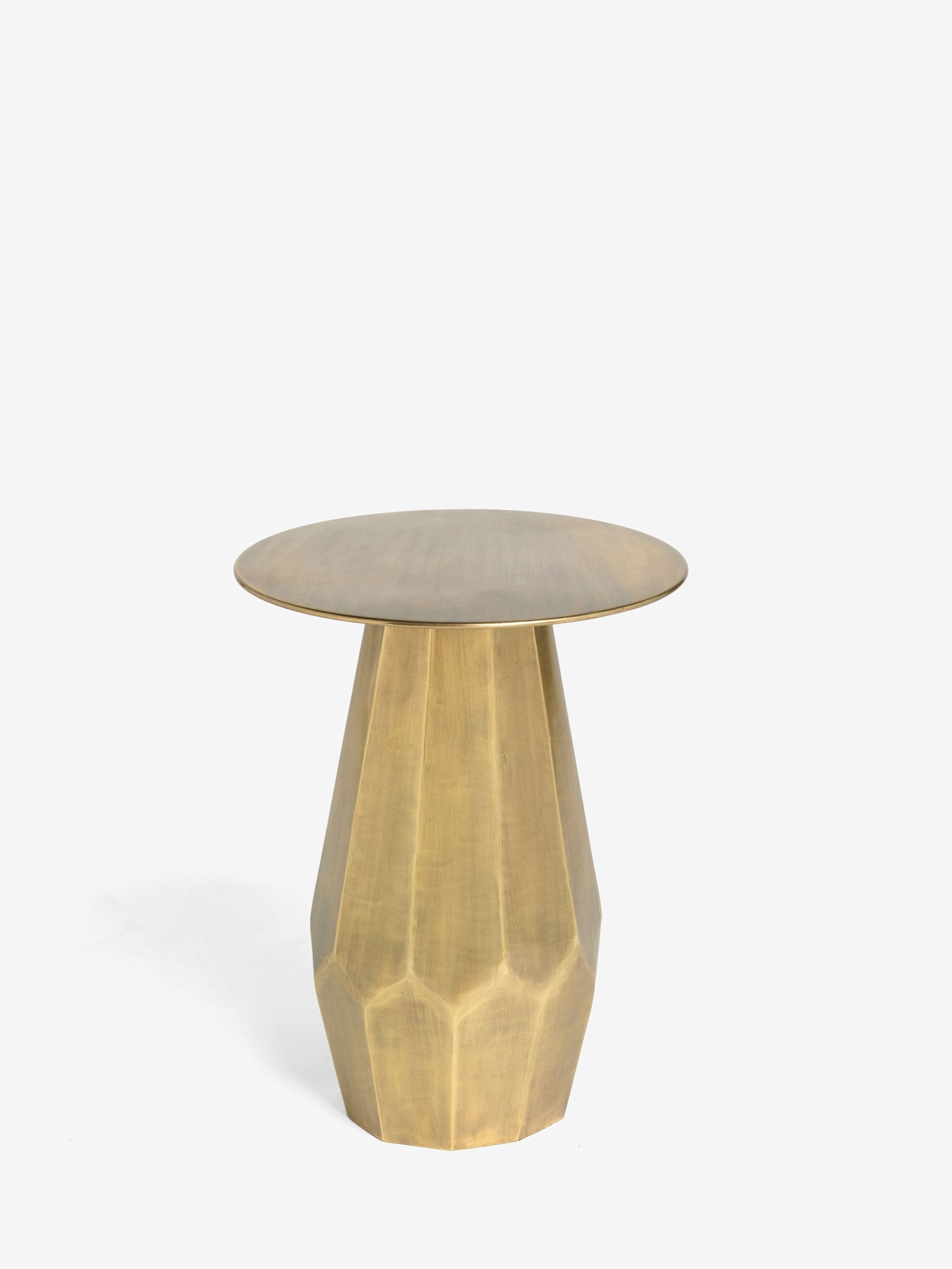Buy Gold Brass Metal Octagon Side Table from the Next UK online shop