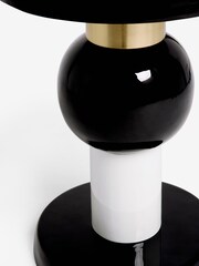 Black Gloss Stacking Side Table - Image 3 of 3