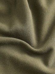 Khaki Green Long Sleeve Polo Shirt (3-16yrs) - Image 4 of 4