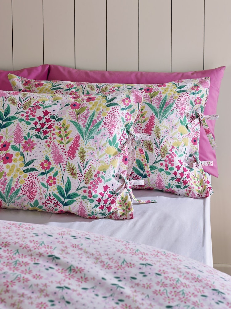 Catherine Lansfield Tilly Floral Reversible Duvet Cover Set - Image 3 of 5