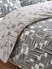 Catherine Lansfield Blocks Geo Reversible Duvet Cover Set - Изображение 3 из 4