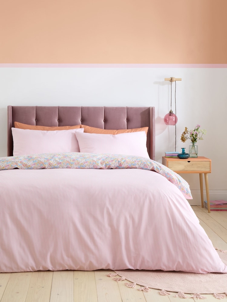 Catherine Lansfield Darcy Floral Reversible Duvet Cover Set - Изображение 2 из 4