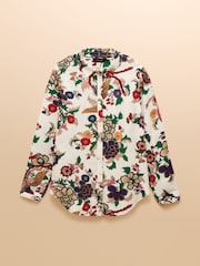 Joules Elvina Cream Relaxed Fit Shirt - Image 8 of 8