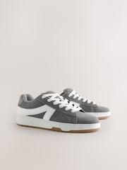 Grey Forever Comfort® Chunky Lace-Up Side Stripe Trainers - Image 2 of 5