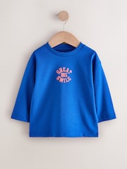 Multi Bright Long Sleeve Graphic Print T-Shirts 4 Pack (3mths-7yrs) - Image 2 of 8