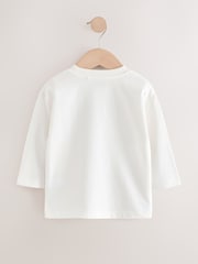 Multi Bright Long Sleeve Graphic Print T-Shirts 4 Pack (3mths-7yrs) - Image 3 of 8