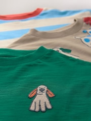Perros multicolor - Long Sleeve Graphic Print T-Shirts 3 Pack (3mths-7yrs) - Imagen 7 de 7