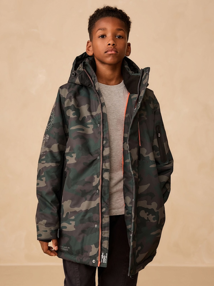 Camouflage Premium Waterproof Parka (3-16yrs) - Image 1 of 16