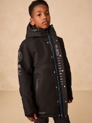 Black Premium Waterproof Parka (3-16yrs) - Image 2 of 8