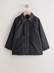 Black Cord Collar Jacket (3-16yrs) - Image 1 of 1