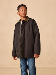 Black Cord Collar Jacket (3-16yrs) - Image 2 of 14