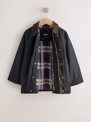 Black Cord Collar Jacket (3-16yrs) - Image 9 of 14