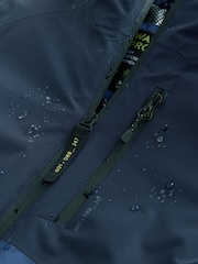 Blue Colourblock Waterproof Inner Wadded Coat (3-16yrs) - Image 12 of 13
