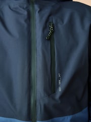Blue Colourblock Waterproof Inner Wadded Coat (3-16yrs) - Image 13 of 13