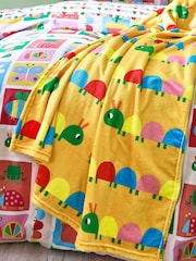 Catherine Lansfield Curious Caterpillar Cosy Fleece Throw - Imagem 2 de 4