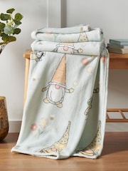 Catherine Lansfield Spring Gonks Cosy Fleece Throw - Imagem 1 de 4