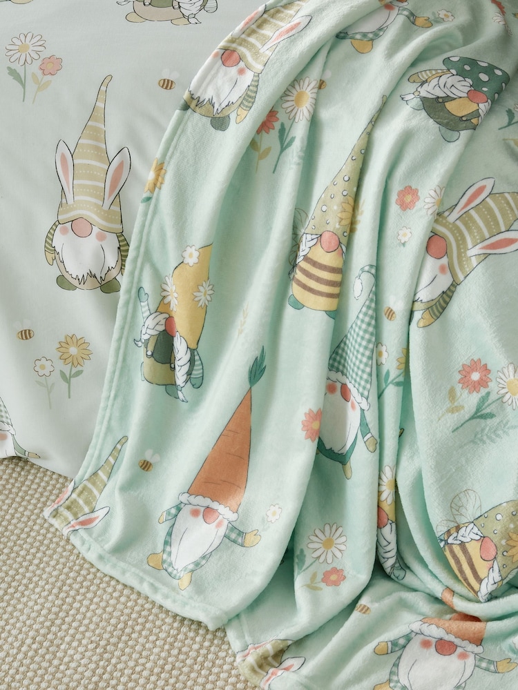 Catherine Lansfield Spring Gonks Cosy Fleece Throw - Imagem 2 de 4