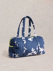 White Stuff Blue Zoe Printed Weekender Bag - Image 2 of 4
